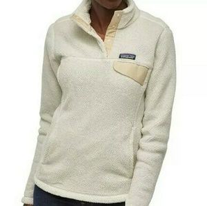 Patagonia Women's Fleece Pullover Snap Large L Lg